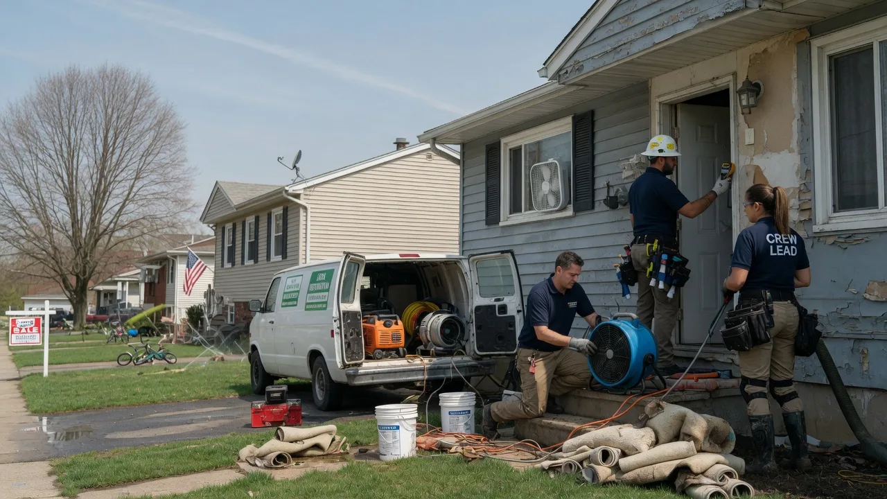 Flood Cleanup in Midway, PA near me